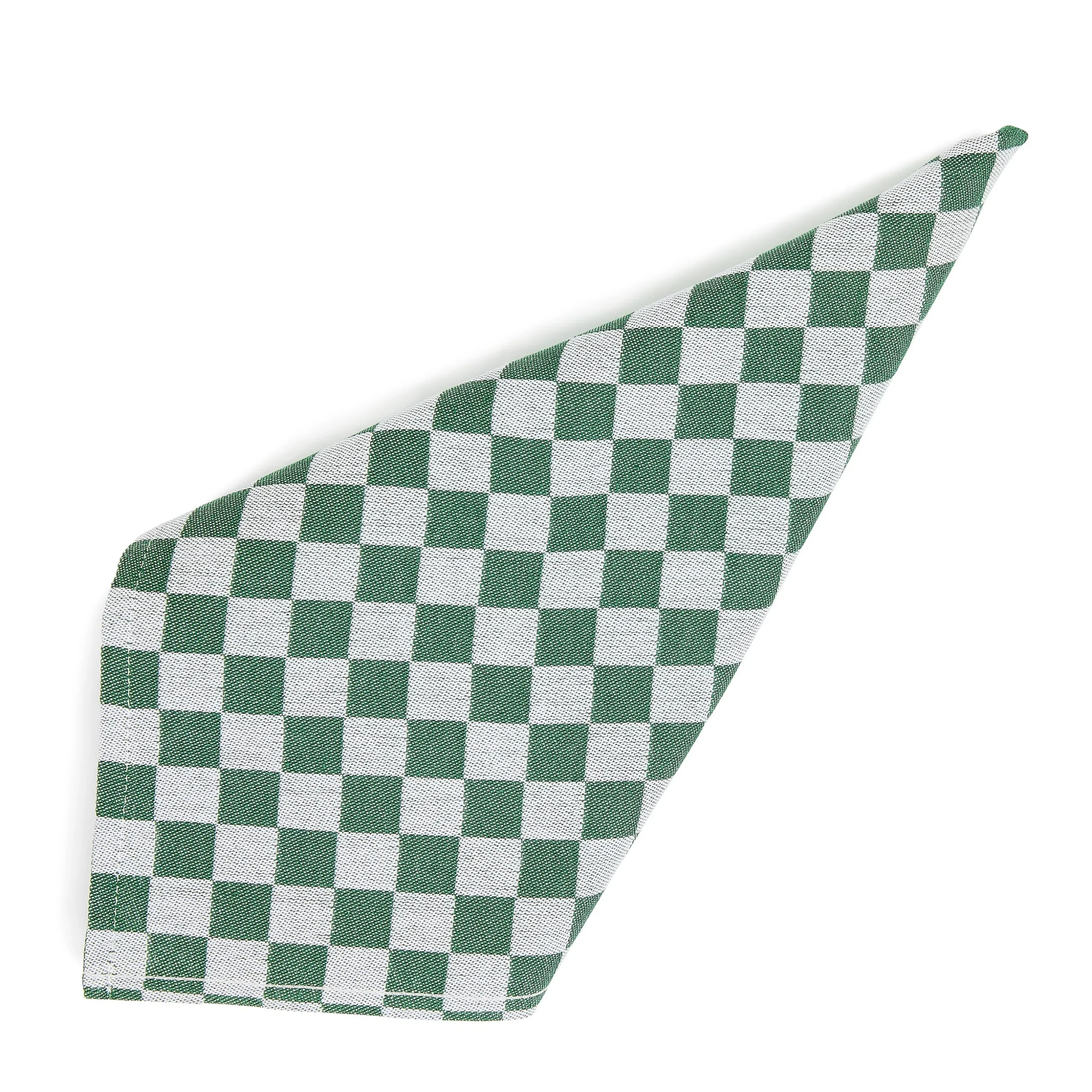 Dark Green Check Napkin, Set of 4