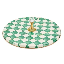 Emerald Check Cheese Course