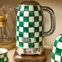 Emerald Check Electric Kettle