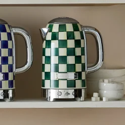 Emerald Check Electric Kettle