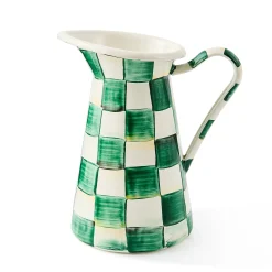 Emerald Check Medium Practical Pitcher