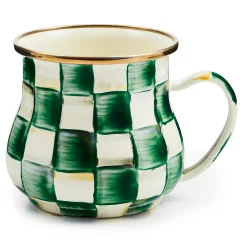 Emerald Check Mug