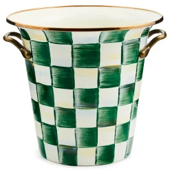 Emerald Check Wine Cooler