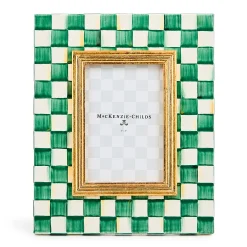 Emerald Check 4" x 6" Frame