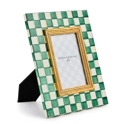 Emerald Check 4" x 6" Frame