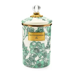 Emerald English Garden Large Canister