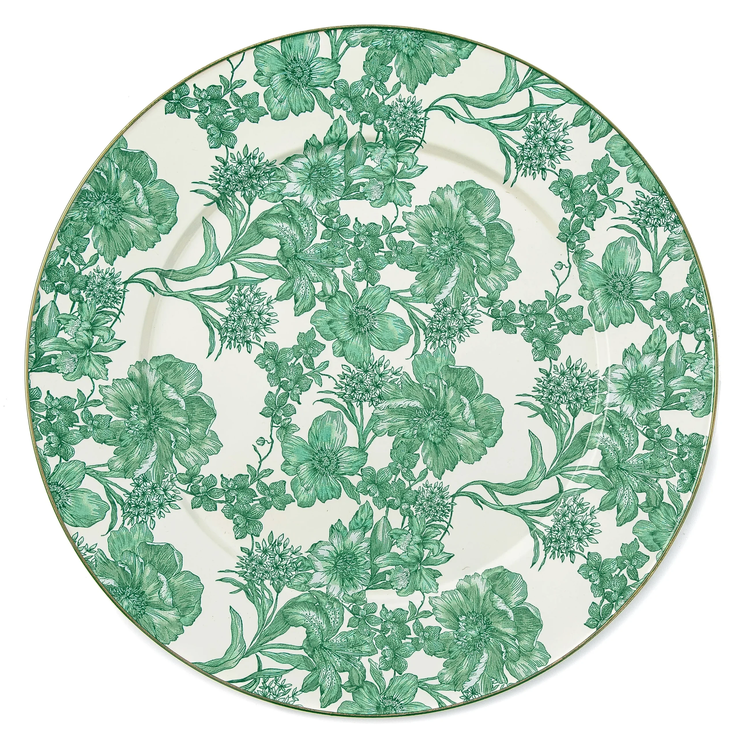 Emerald English Garden Serving Platter