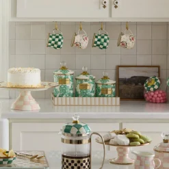 Emerald English Garden Small Canister
