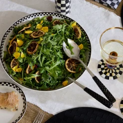 Everyday Black Salad Serving Set