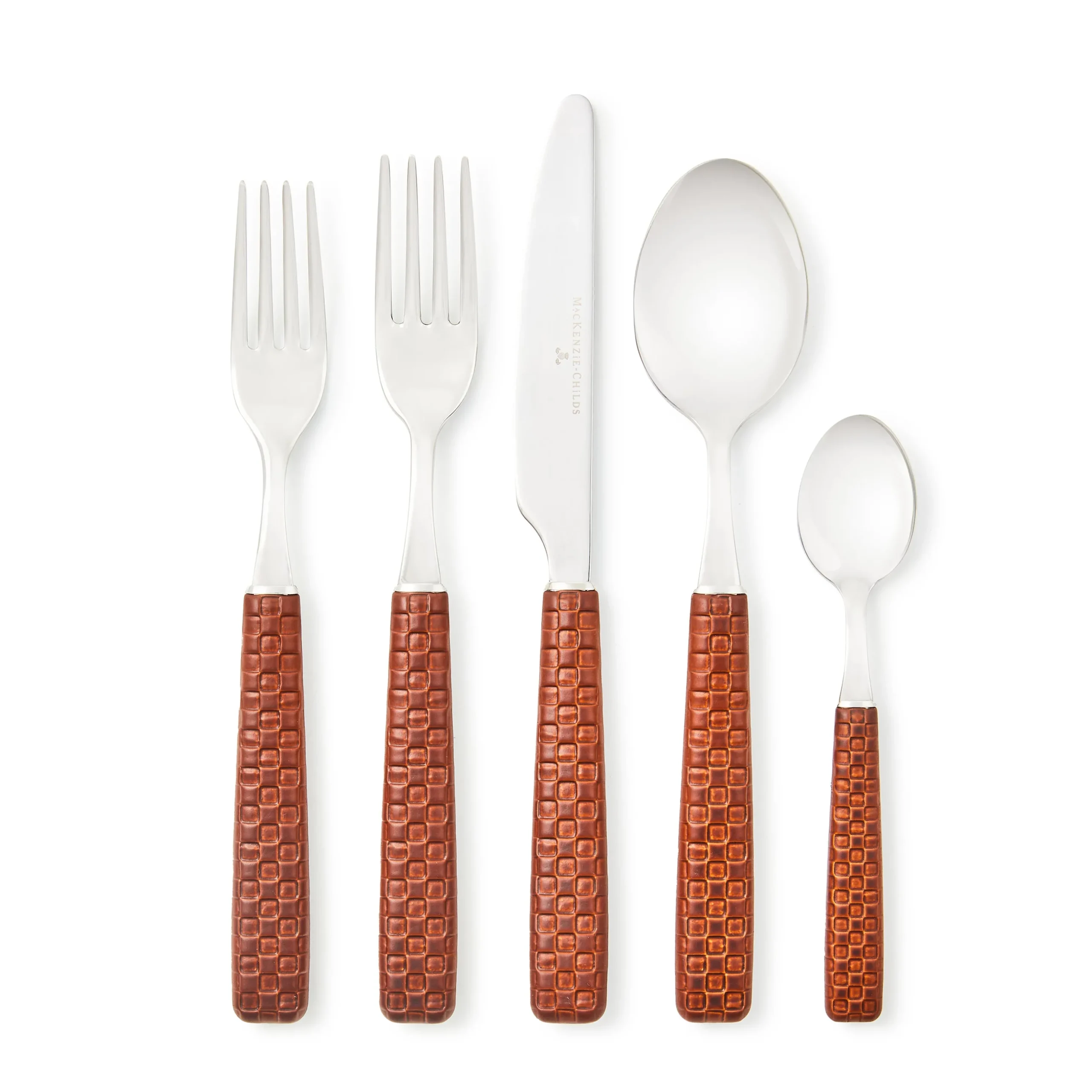 Everyday Leather 5-Piece Place Setting