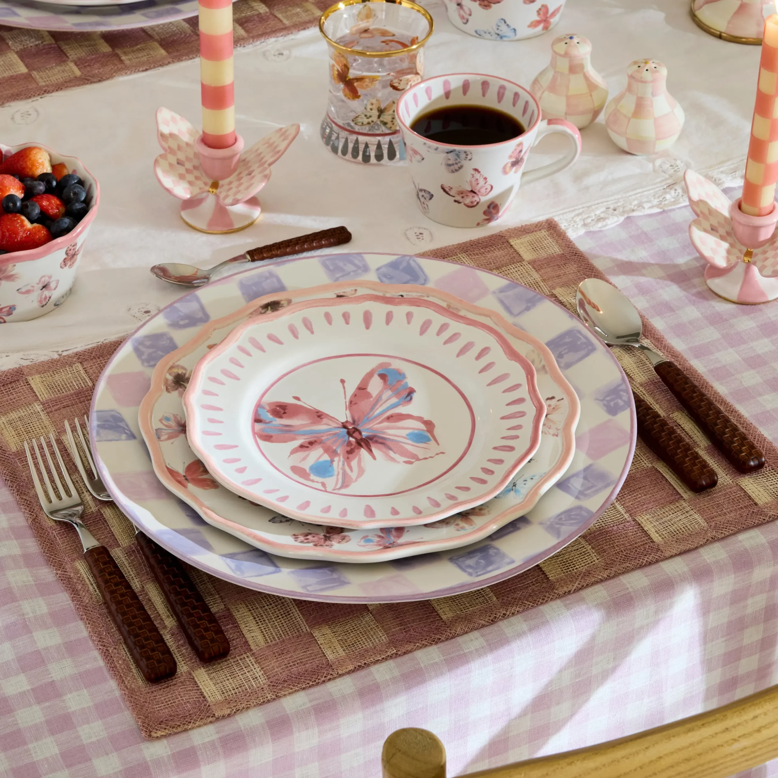 Everyday Leather 5-Piece Place Setting