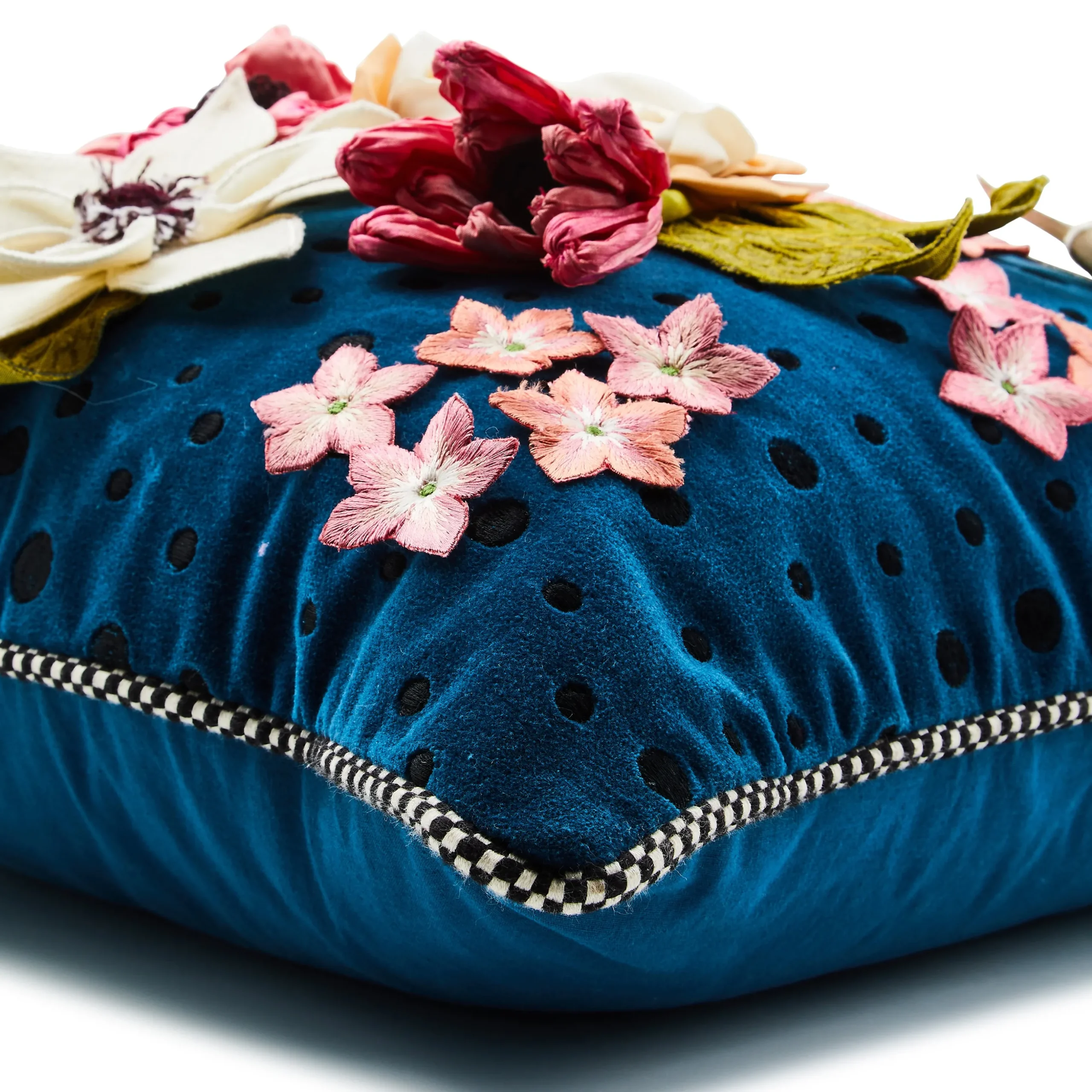 Fairy Tale Floral Throw Pillow