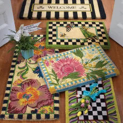 Flower Market Double Door Entrance Mat