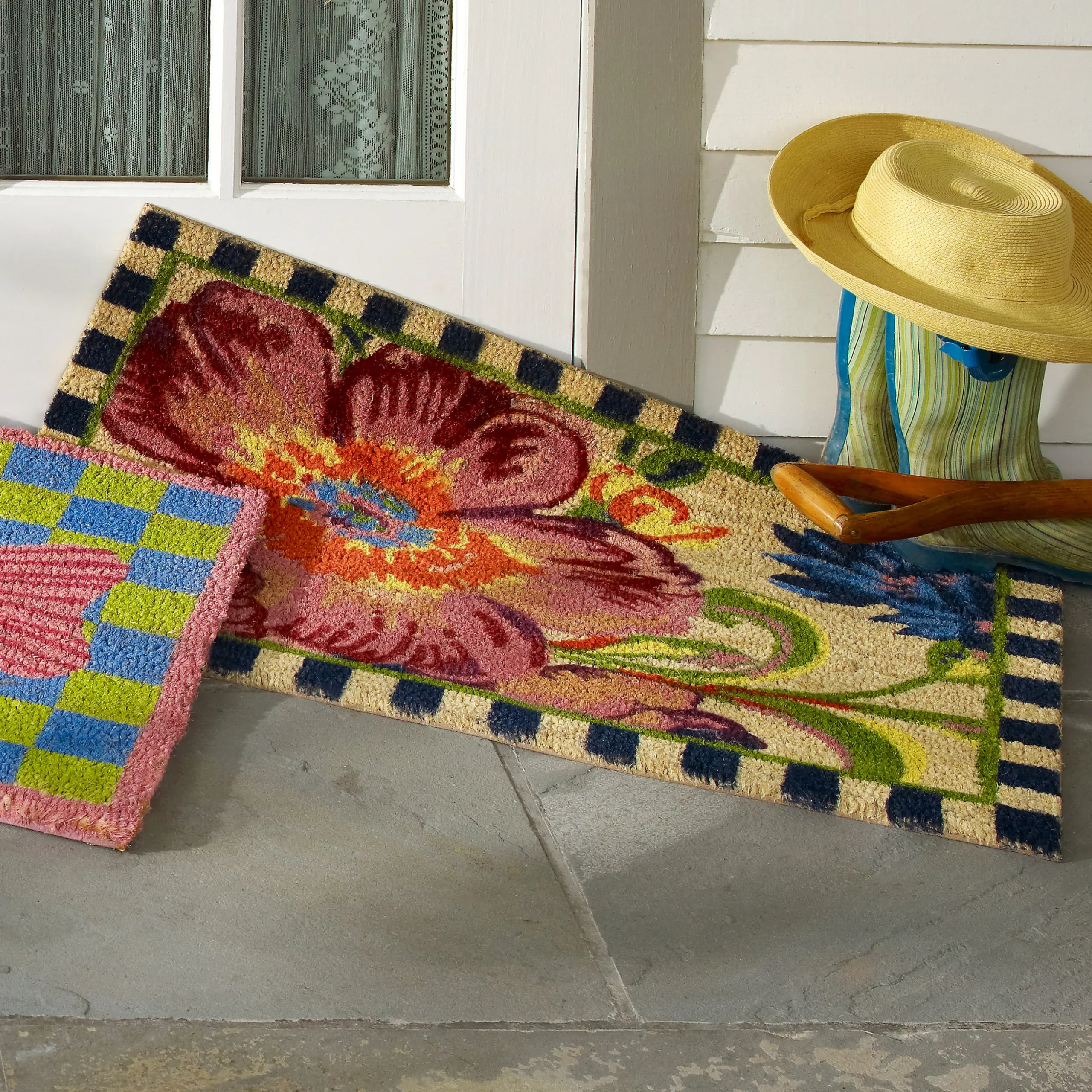 Flower Market Entrance Mat