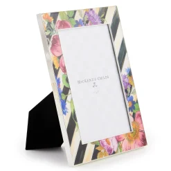 Flower Market Silver Plated 5"x7" Frame
