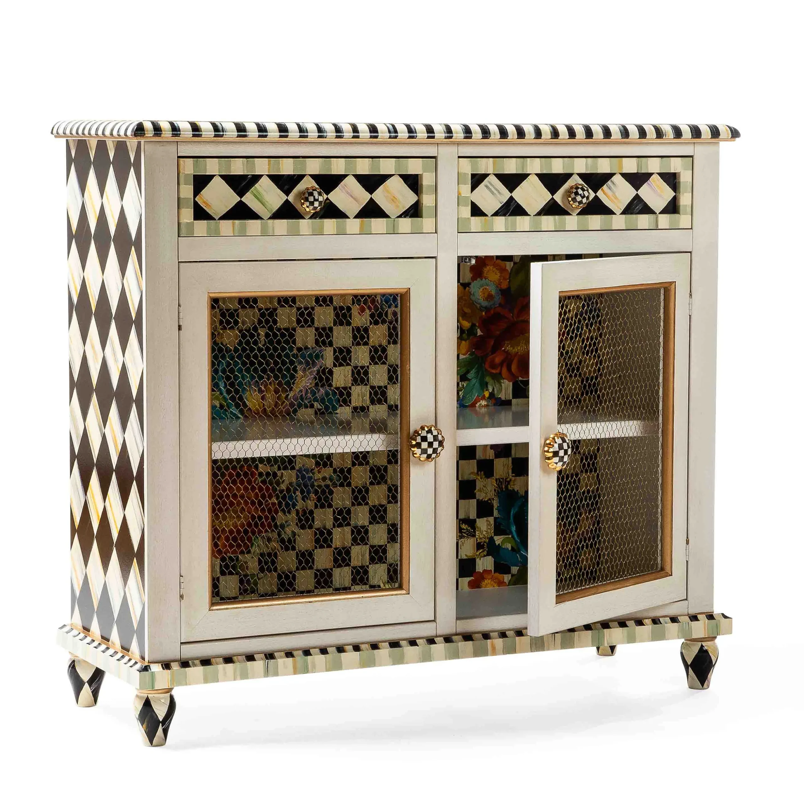 Flower Market Small Cabinet