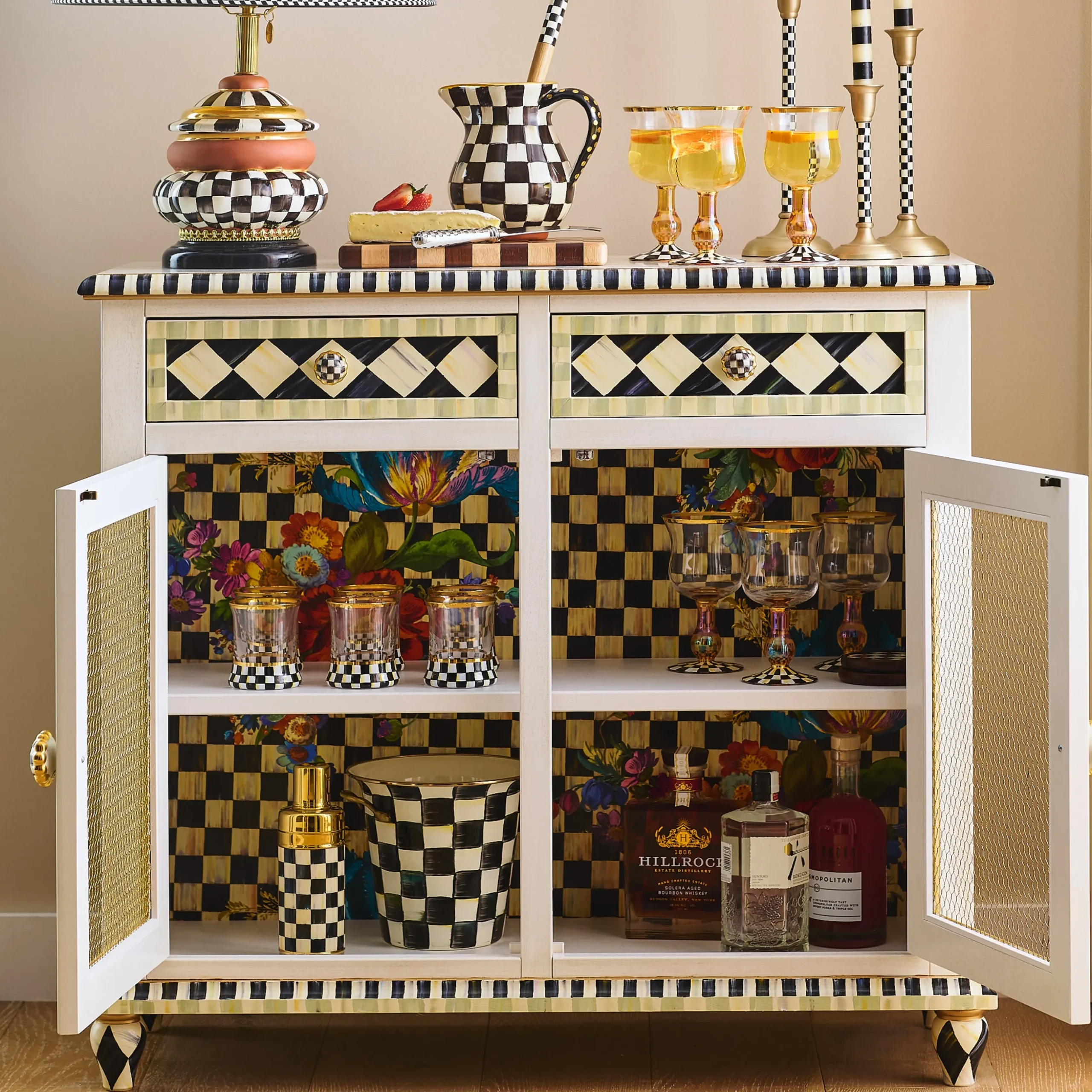 Flower Market Small Cabinet
