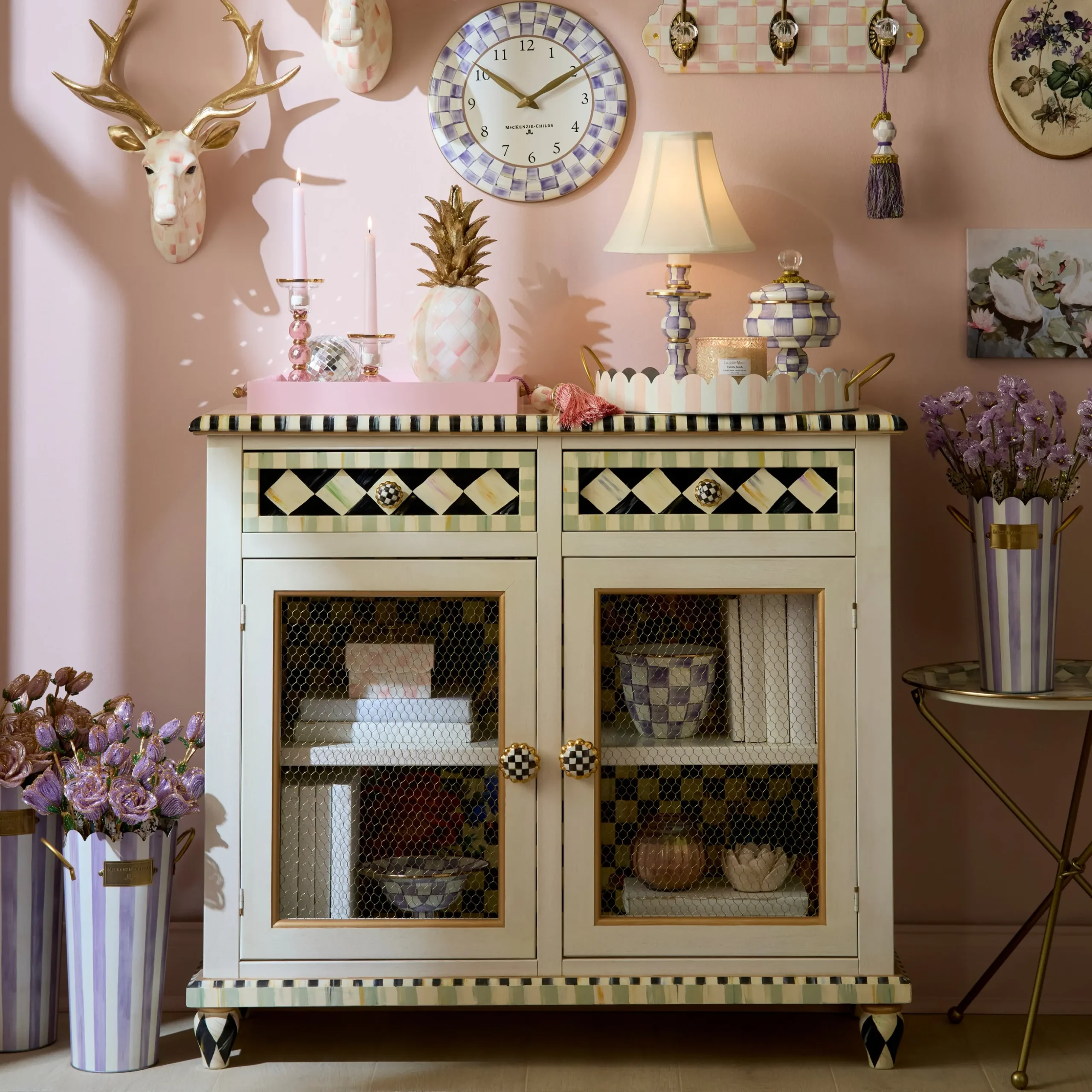 Flower Market Small Cabinet