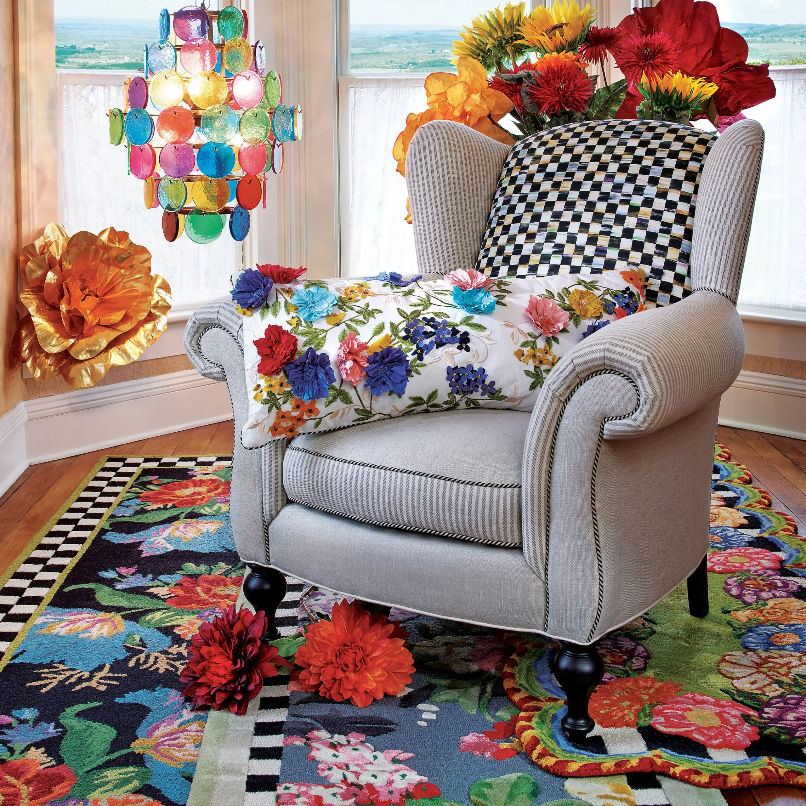 Flower Market 2' x 3' Rug