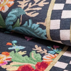 Flower Market 3' x 5' Washable Rug