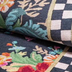 Flower Market 8' x 10' Washable Rug