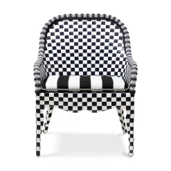 Gambit Check Outdoor Accent Chair