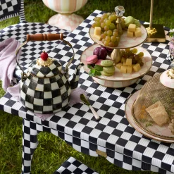 Gambit Check Outdoor Patio Dining Table