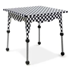 Gambit Check Outdoor Patio Dining Table