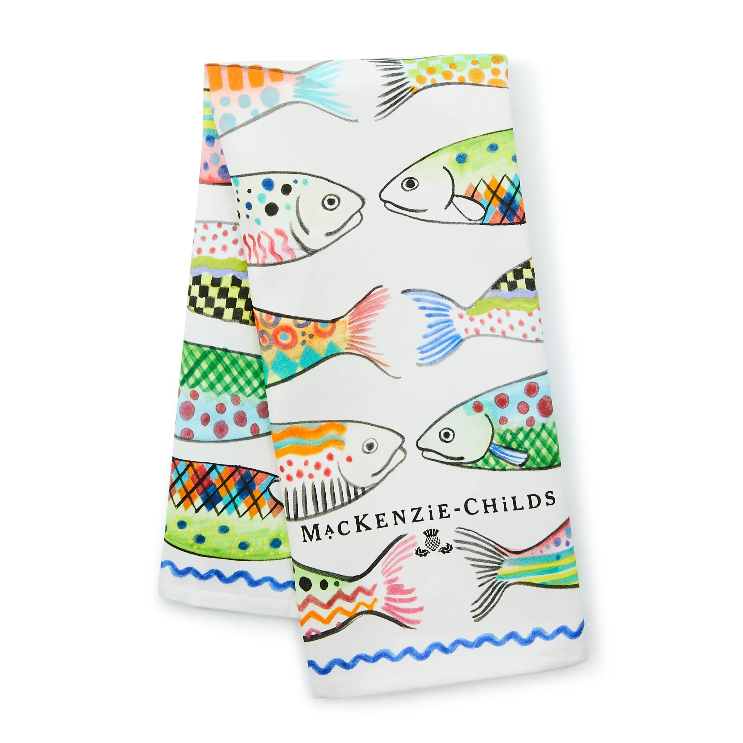 Go Fish Dish Towel