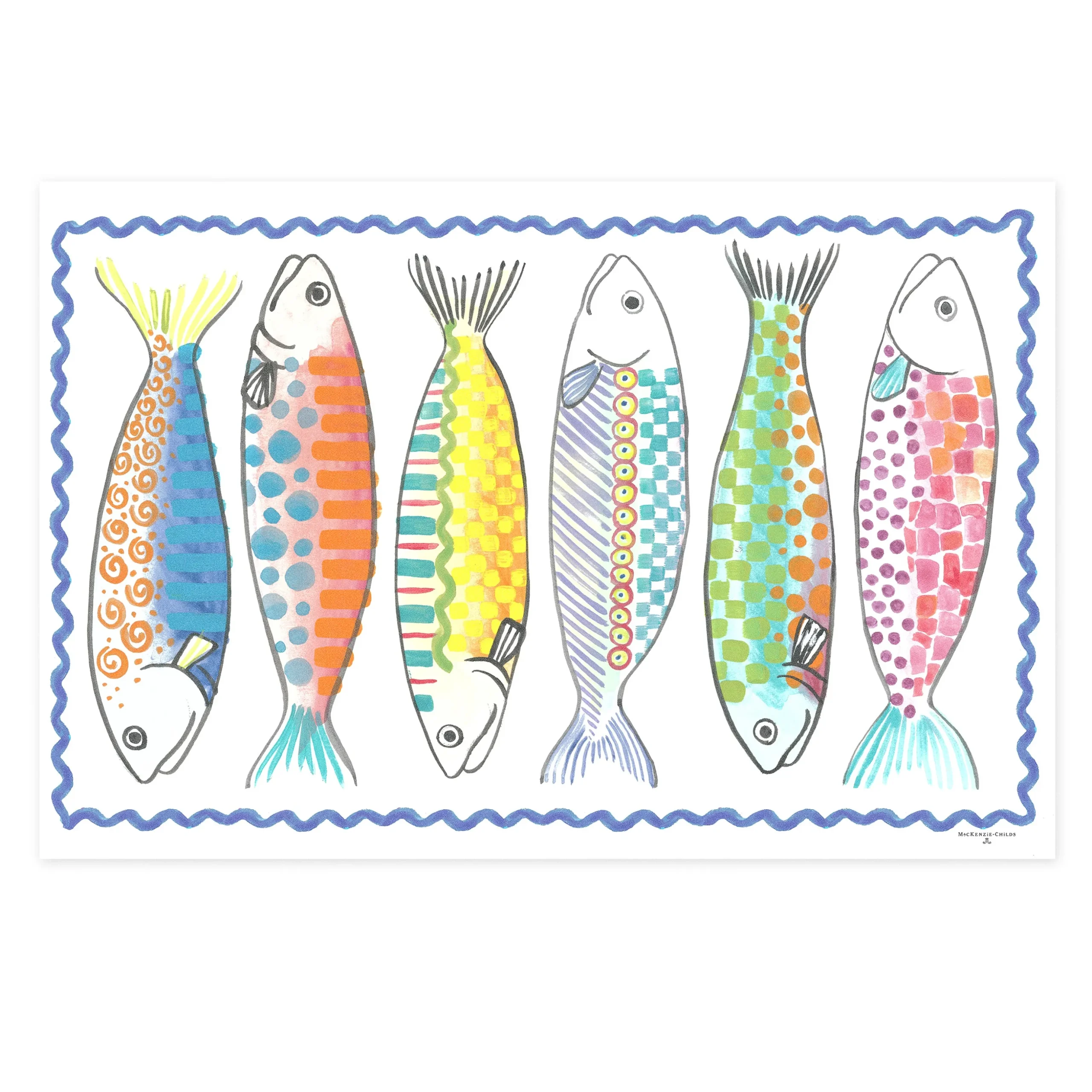 Go Fish 2' x 3' Floor Mat