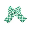 Green Check Large Bow