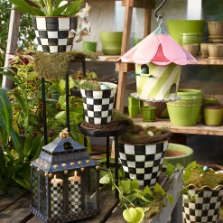 Hollyhock Birdhouse