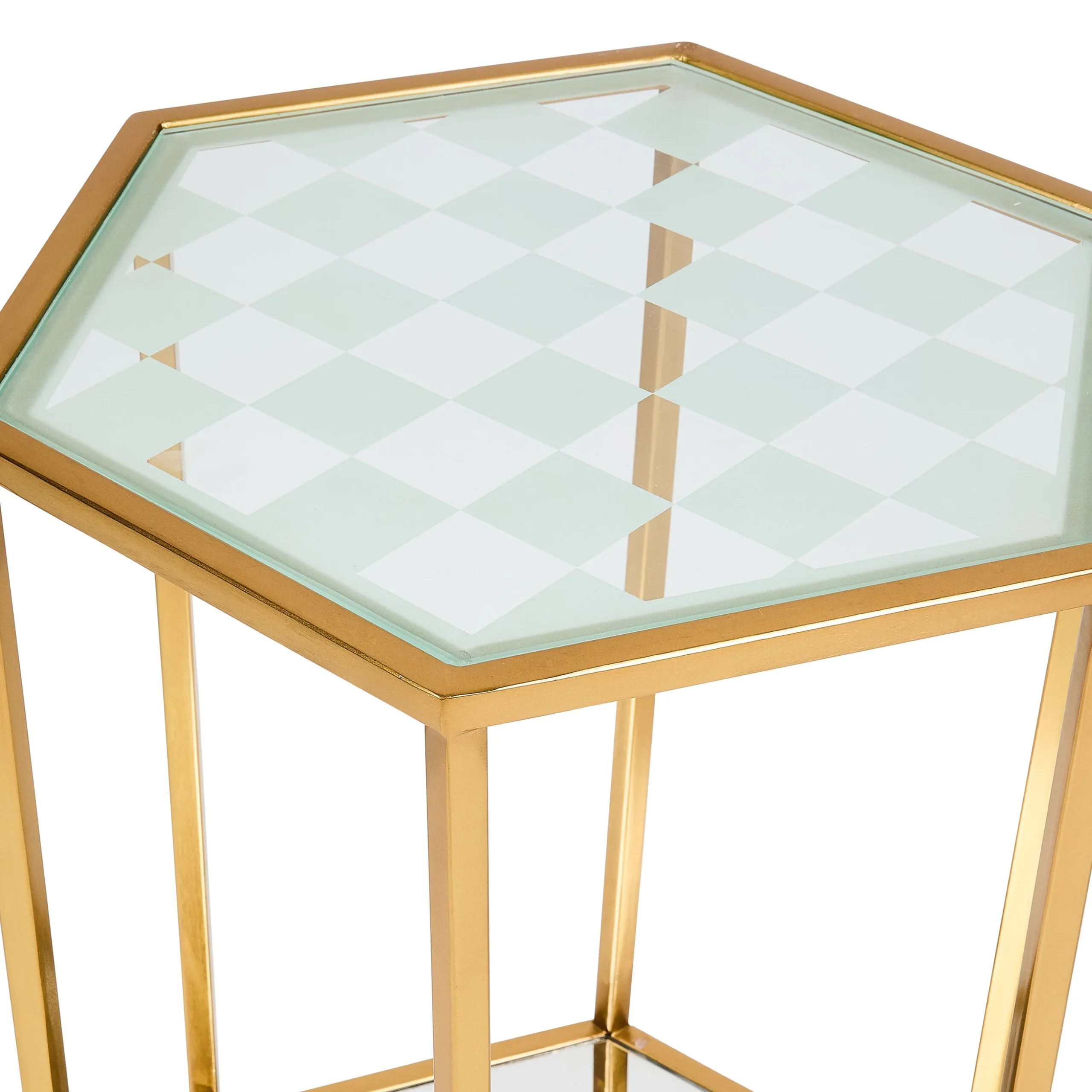 Honeycomb Accent Table