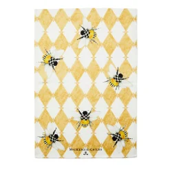 Honeycomb With Bees Dish Towel