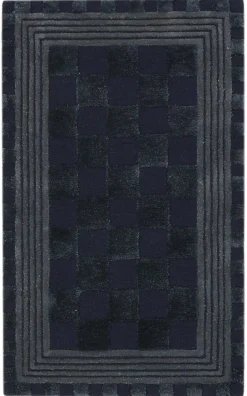 Indigo Blue Tonal Check 2'3