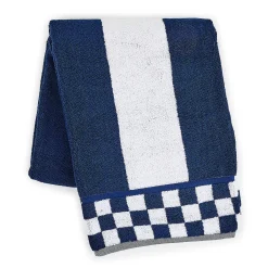 Indigo Stripe Bath Towel