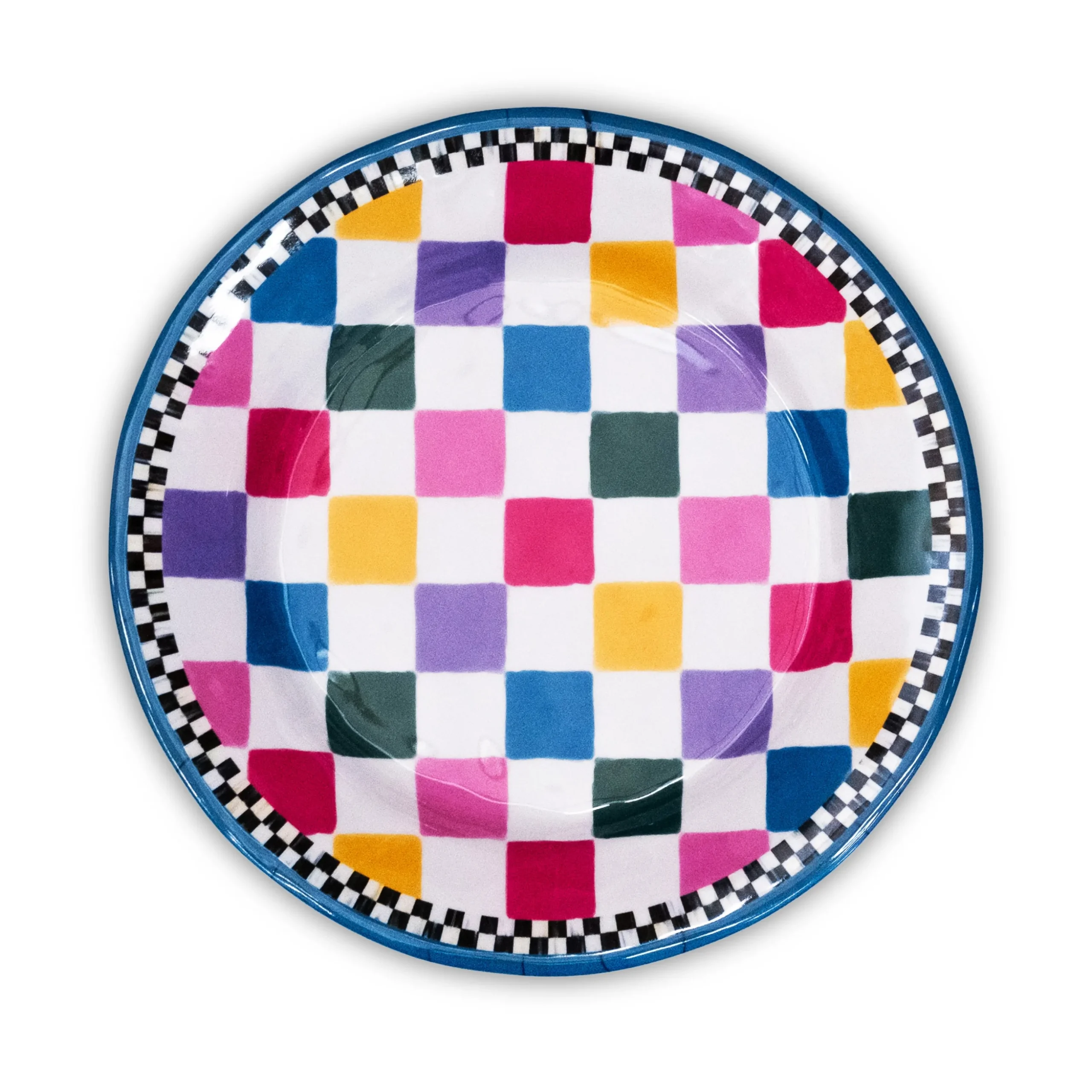 Jamboree Melamine Dinner Plates, Set of 4