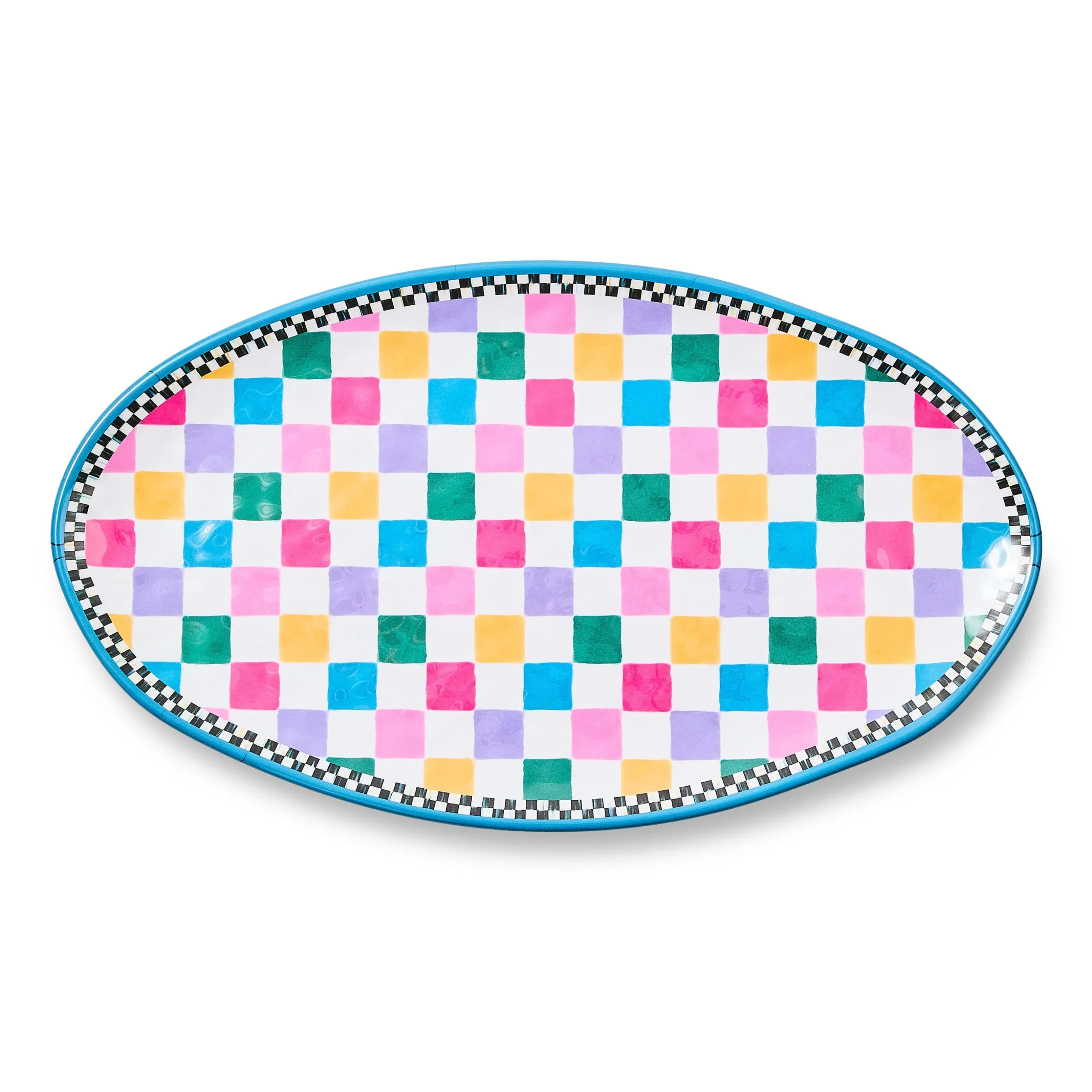 Jamboree Melamine Oval Platter