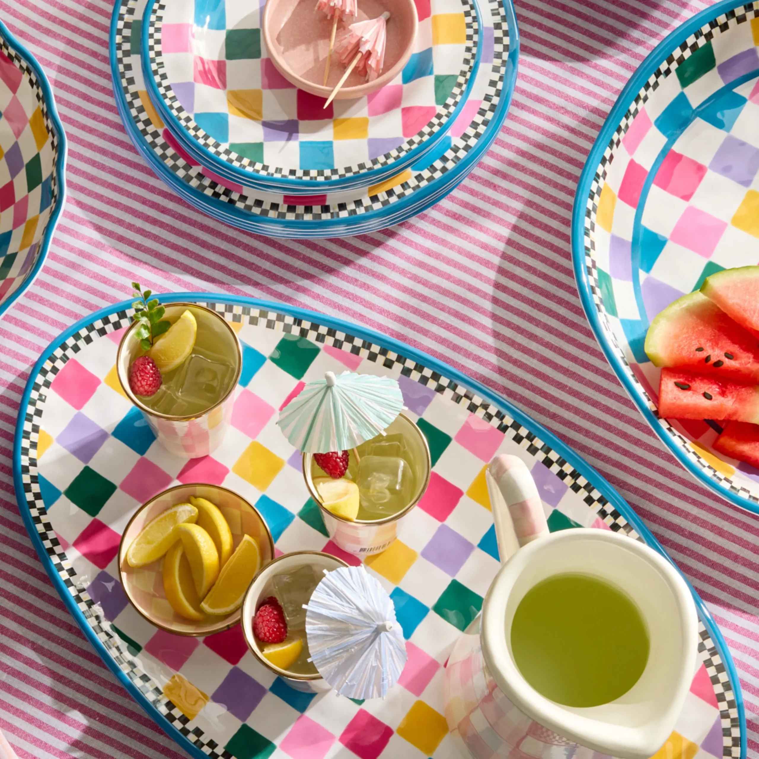 Jamboree Melamine Oval Platter