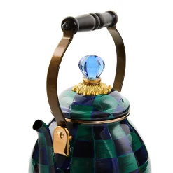 Juniper Check 2 Quart Tea Kettle
