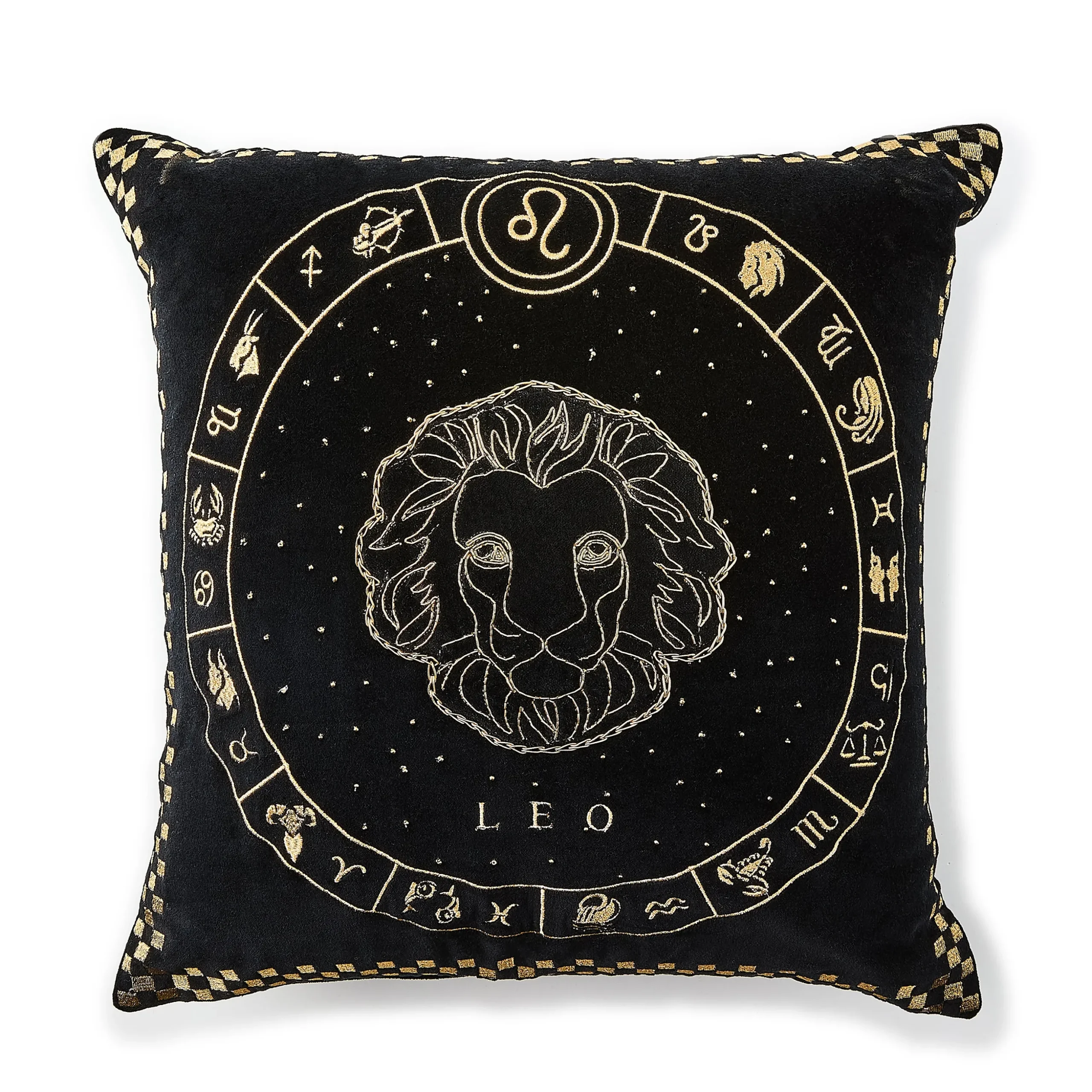 Leo Zodiac Throw Pillow