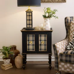 Mad for Plaid Accent Chest
