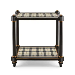 Mad for Plaid Accent Table