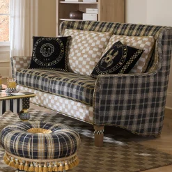 Mad for Plaid Loveseat