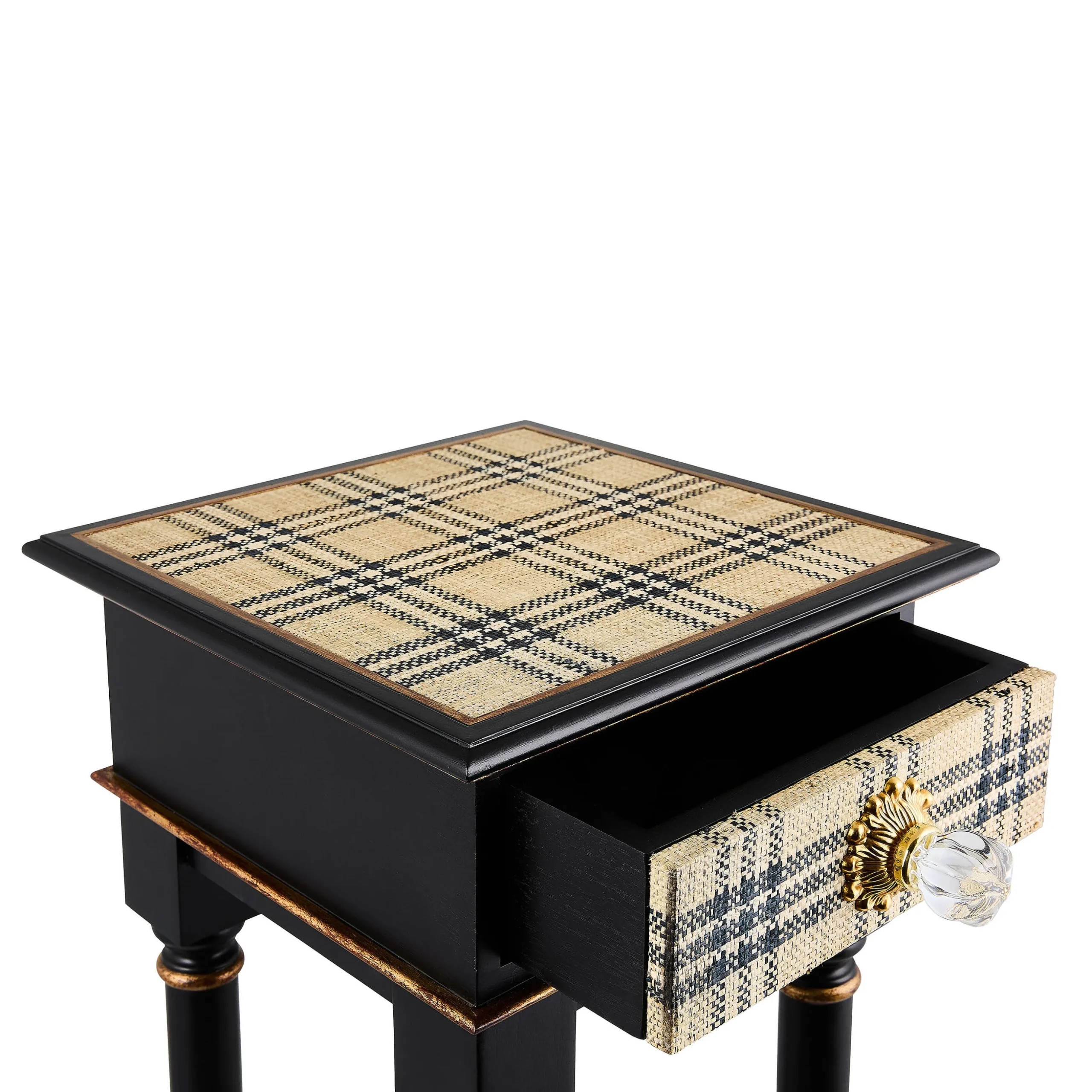 Mad for Plaid Tiny Table