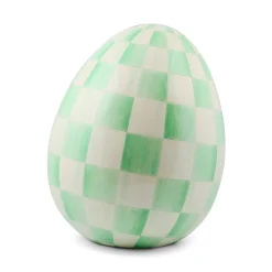 Mint Check Large Egg