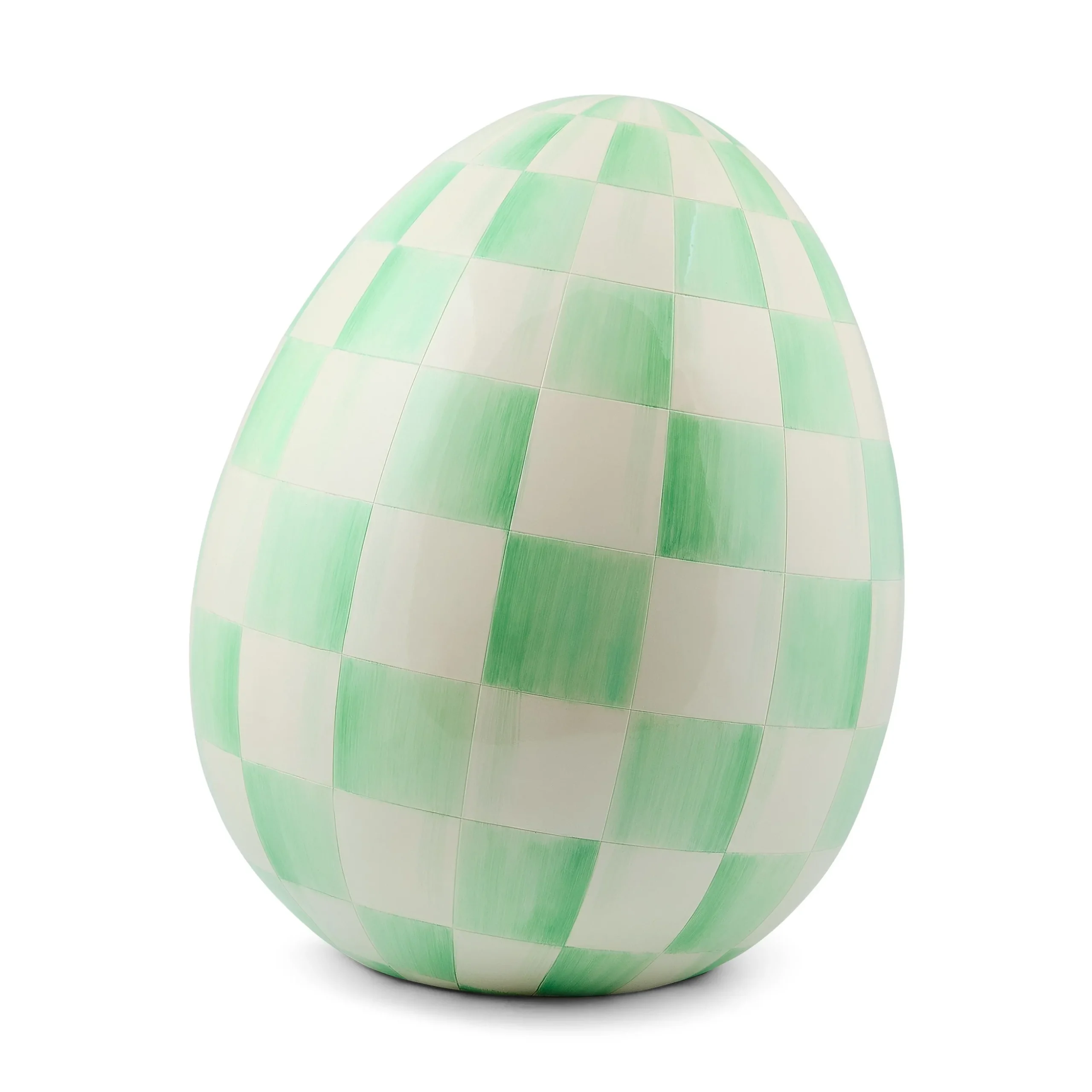 Mint Check Large Egg