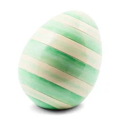 Mint Stripe Mini Egg