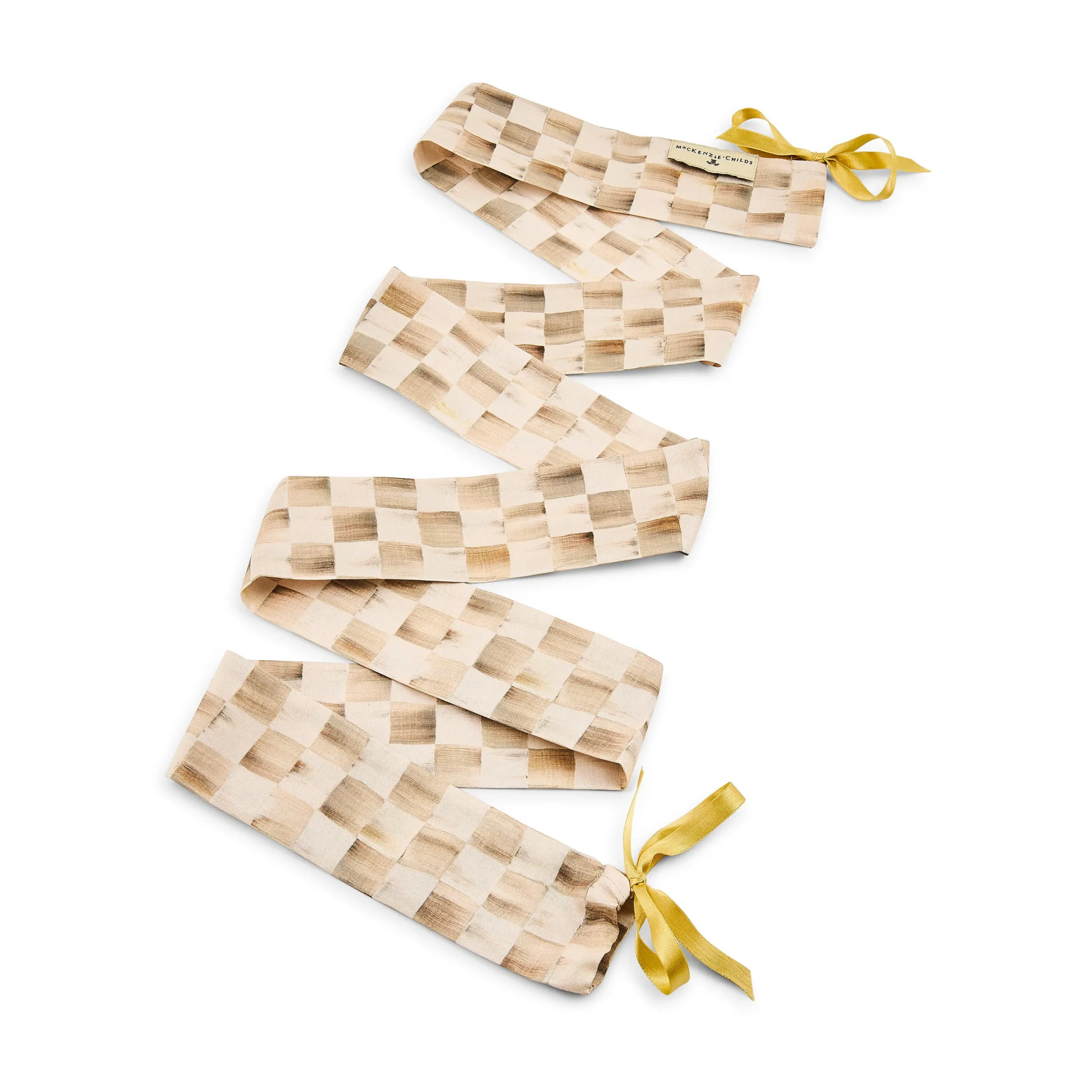 Mocha Check Cord Cover