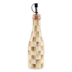 Mocha Check Farmhouse Oil Cruet
